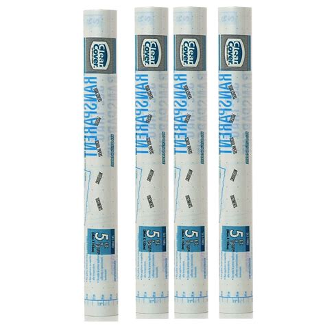 Ripley PACK 4 ROLLOS PAPEL ADHESIVO TRANSPARENTE 152X34CM