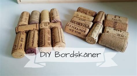 DIY Lav Dine Egne Korkprop Bordskåner YouTube