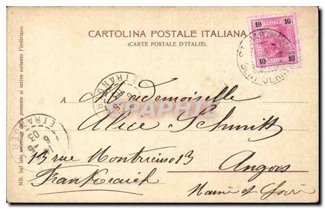 Carte Postale Ancienne Italie Italia Venezia Can Grande Dall Academia