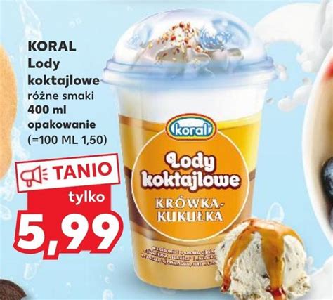 Promocja Lody Koral W Kaufland