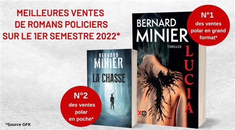 Bernard Minier N En Grand Format Et N En Poche Sur Le Er Semestre