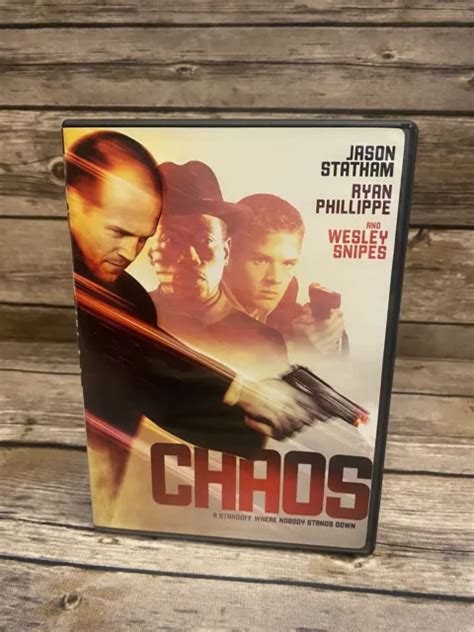 CHAOS DVD JASON Statham Ryan Phillippe Wesley Snipes Tony Giglio Action