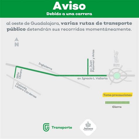 Transporte Público Rutas De Camiones Modificarán Sus Recorridos El Domingo En La Zmg El