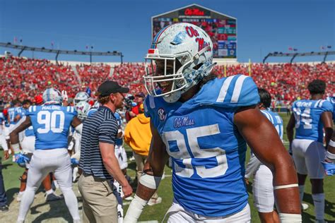 Nfl Draft Profile Tavius Robinson Edge Ole Miss Rebels Visit Nfl