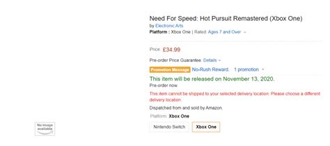 Need For Speed Hot Pursuit Remastered Aparece En Amazon Generacion Xbox