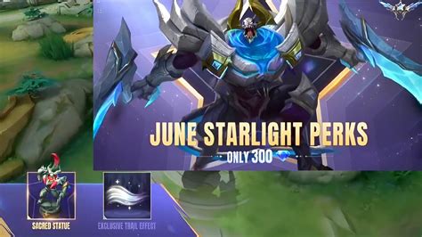 June Starlight Perks Thamuz Senctified Flame Mobile Legends Youtube