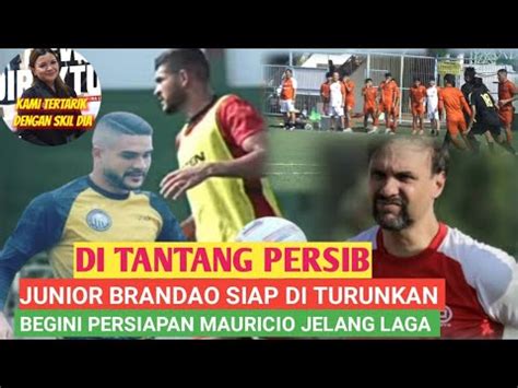 Ini Yang Terjadi Di Tantang Persib Mauricio Souza Tak Khawatir