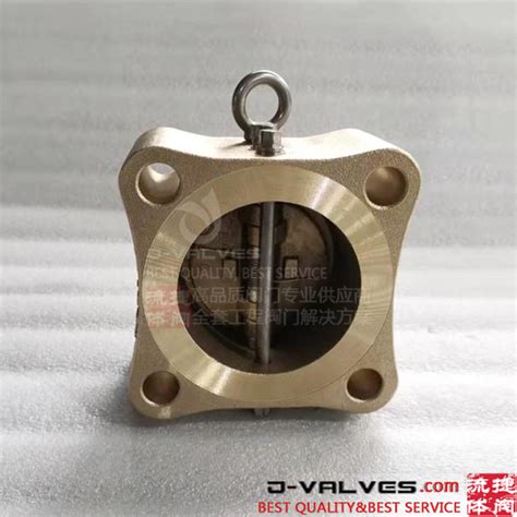 China Bronze C95800 Double Disc Check Valve Manufacturers Bronze