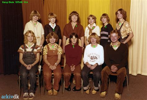 Arkiv Dk Karup Skole Klasse 10 A 1979 1980