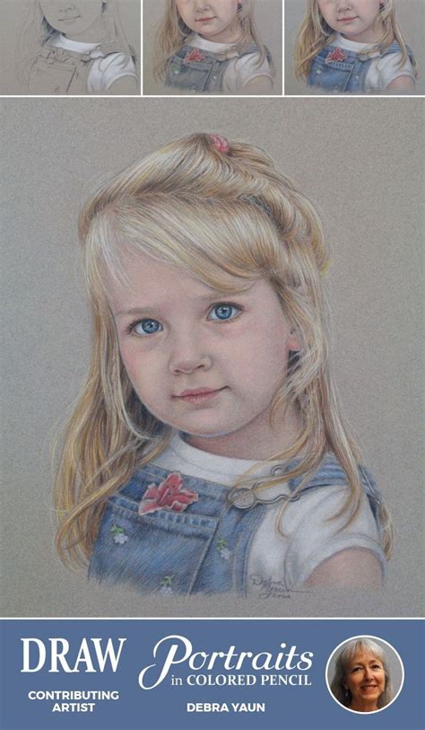 Draw Portraits In Colored Pencil Colored Pencil Portrait Colored