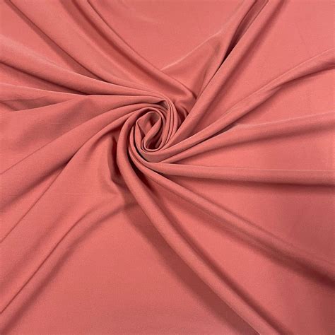 Dark Pink Color Banana Crepe Fabric