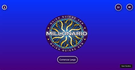 Quien Quiere Ser Millonario Forked Codesandbox