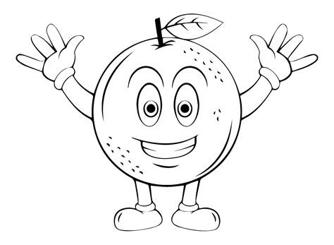 Oranges Mascot Coloring Pages Oranges Coloring Pages Coloring Pages