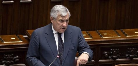 Ucraina E Medio Oriente Tajani Conferma La Linea Del Governo