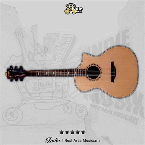 Jual Gitar Akustik Bromo Auditorium Cutaway Baa C With Bag Original