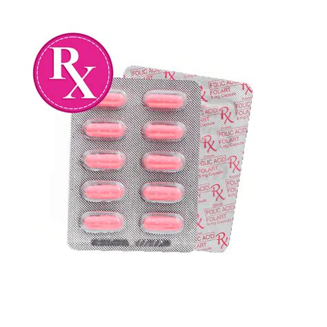 Folart Folic Acid 5mg Capsule