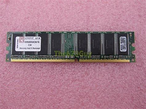 Kingston ValueRAM 512 MB 400MHz PC3200 DDR CL3 DIMM Desktop Memory