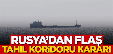 Rusya Dan Fla Tah L Koridoru Karar Yeni Akit