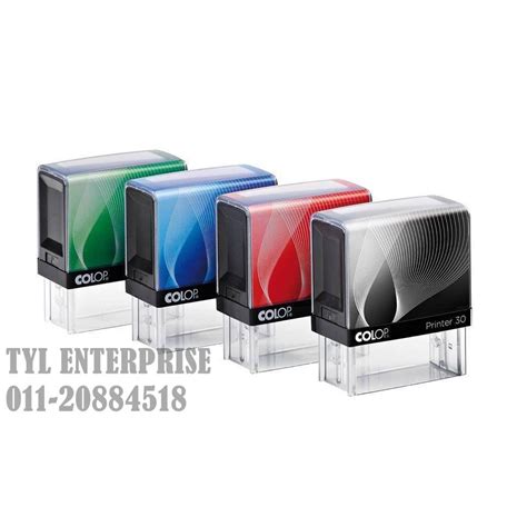 P Colop Printer Line Standard Self Inking Stamp Customize Setem