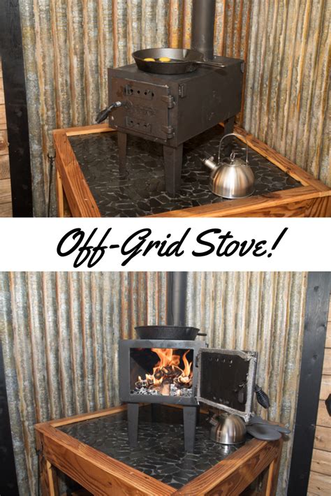 This Wood Burning Stove Was Built Into One Of Our Off Grid Glamping Units A Design That Is Part