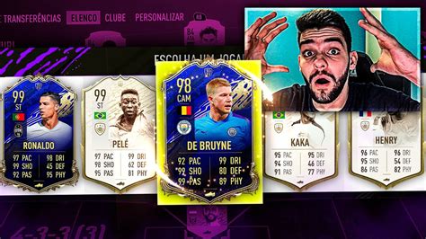 17 ICONS e VÁRIAS CARTAS RARAS NO FUT DRAFT 194 DESAFIO FIFA 20