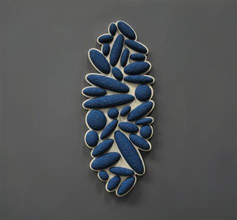 The Drops Series Highly Textured Wall Sculptures By David Drumlin