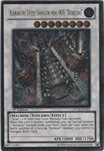 Amazon Yu Gi Oh Karakuri Steel Shogun MDL 00X Bureido STOR