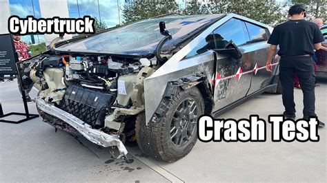 Tesla Cybertruck Crash Test Is It Safe Youtube