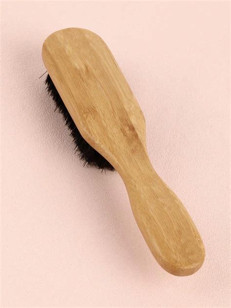 Brosse Cheveux En Poils De Sanglier Pour Lisser Les Cheveux