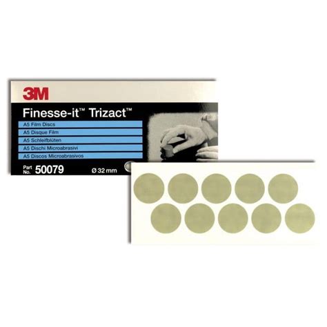 3m Trizact Hookit Fine Finishing Disc 32 Mm Plain P3000 100 Pack