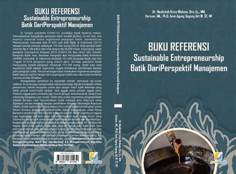 Buku Referensi Sustainable Entrepreneurship Batik Dari Perspektif