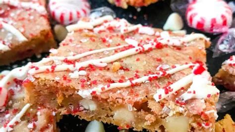 Peppermint Bark Rice Krispie Treats Three Olives Branch