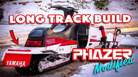 How To Long Track A Yamaha Phazer Diy Mod Sled Tunnel And Rail Extensions