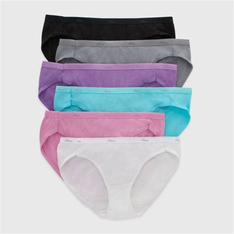 Hanes Women S Core Cotton Bikini Underwear Panties Pk Colors And