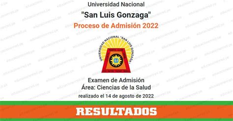 Resultados Unica Domingo Agosto Lista De Ingresantes