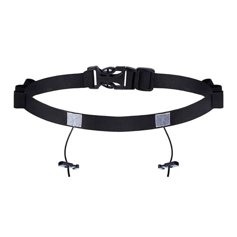 Cairoyar 1 X Race Number Belt Resilient Reflective Triathlon Belts For