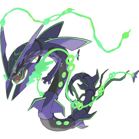 Mega Rayquaza Custom Shiny By Noodnood966 On Deviantart