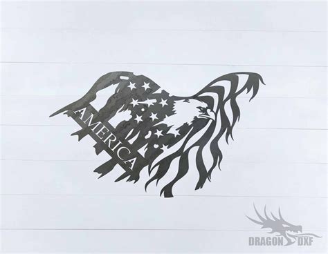 Tattered Flag Design 10 Dxf Download — Dragondxf