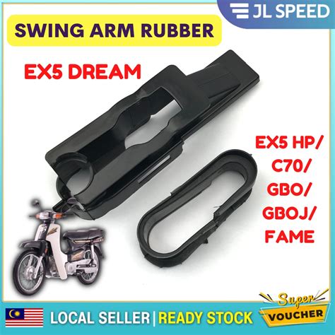 Honda Ex Dream High Power Hp C Gbo Gboj Fame Swing Arm Rubber Seal