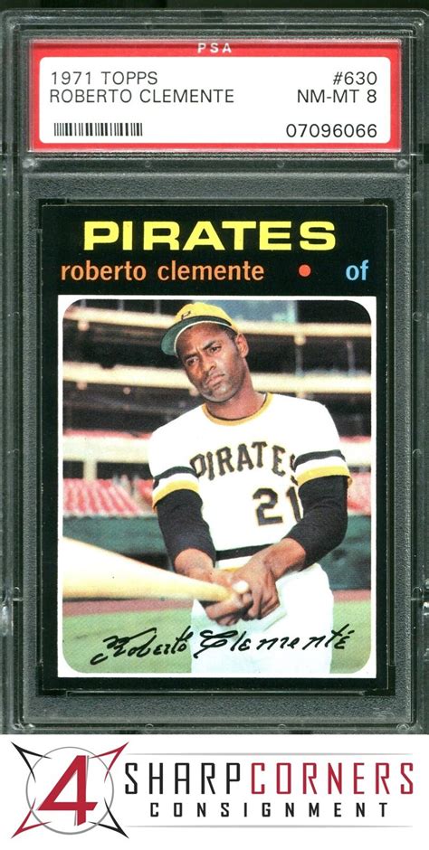 Topps Roberto Clemente Pirates Hof Psa Set Break B