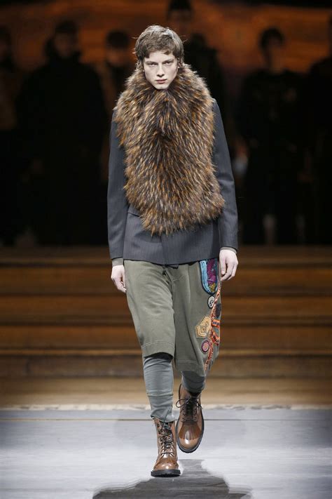 Dries Van Noten Menswear Fashion Show Collection Fall Winter