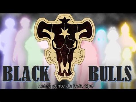 EL ORIGEN DE LOS TOROS NEGROS Review Anime 86 Black Clover YouTube