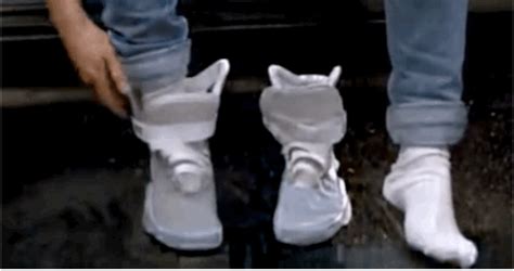 The One Thing The Shoe Didn T Have That Marty S Did Power Laces Nike Air Mag Back To The