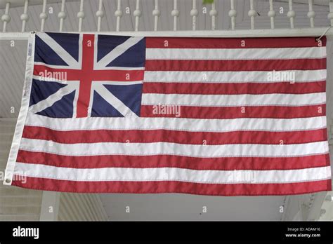 American Flag Grand Union Flag Early US flag containing Union Jack ...