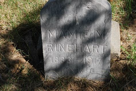 Mary Margrett Mamie Rinehart 1883 1917 Homenaje De Find A Grave