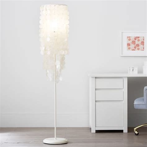 Capiz Teen Floor Lamp Pottery Barn Teen