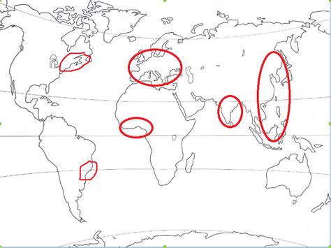 Diagramme De Carte Foyers De Peuplement Quizlet