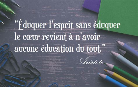 Citations sur l éducation en photo