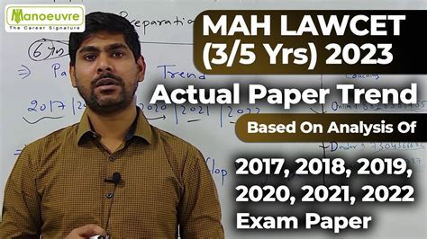 MH LAWCET 3 5 Yrs 2023 Actual Paper Trend Based On Analysis Of