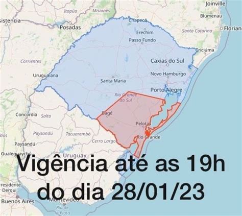 Alerta De Chuva Intensa E Ventos Fortes Defesa Civil Do Rio Grande Do Sul